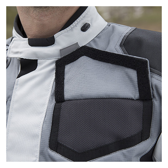 Giacca Moto In Tessuto 3 Strati Hevik Titanium - immagine 4