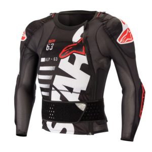 Giacca Protettiva Alpinestars Sequence Black White Red