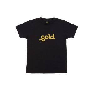 T-shirt Bambino Nera “Logone”