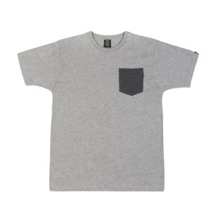 T-Shirt Grigio Chiaro “Taschino Scuro”