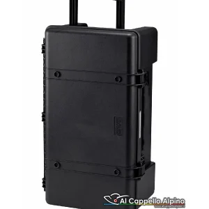Baule Openland Explorer Case 89 L Nero, polipropilene, maniglie+ ruote trolley, 80x47x35 cm