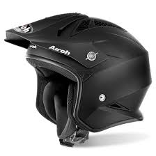 Casco Airoh Evergreen Color Black Matt