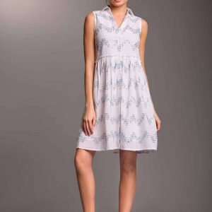 Abito corto bianco Elsa Iconique