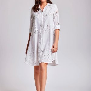 Abito corto bianco Romina Iconique