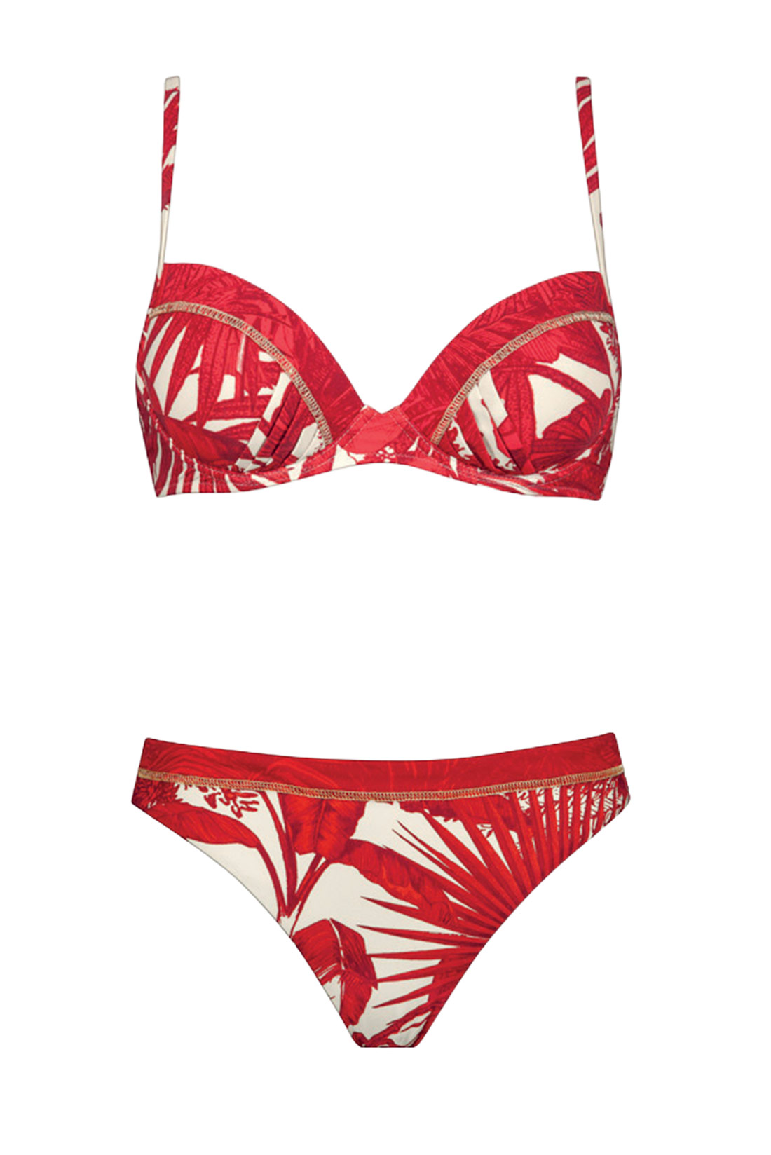 Bikini Push Up stampa Rossa – Maryan Mehlhorn - immagine 2