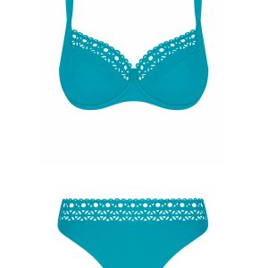 Bikini turchese con slip Ajouré – Lise Charmel