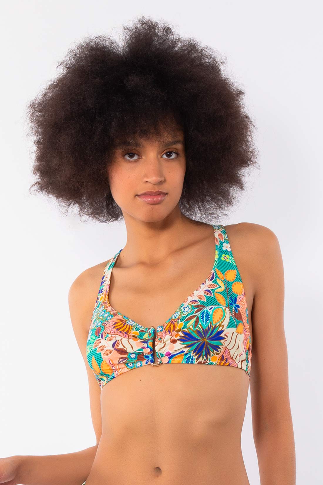 Bikini ferretto con slip coulisse jungla Verdissima - immagine 3