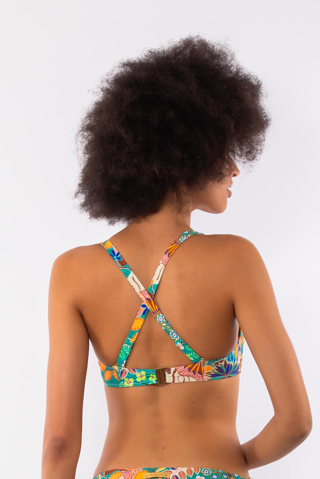 Bikini ferretto con slip coulisse jungla Verdissima - immagine 4