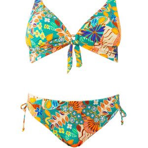 Bikini ferretto con slip coulisse jungla Verdissima