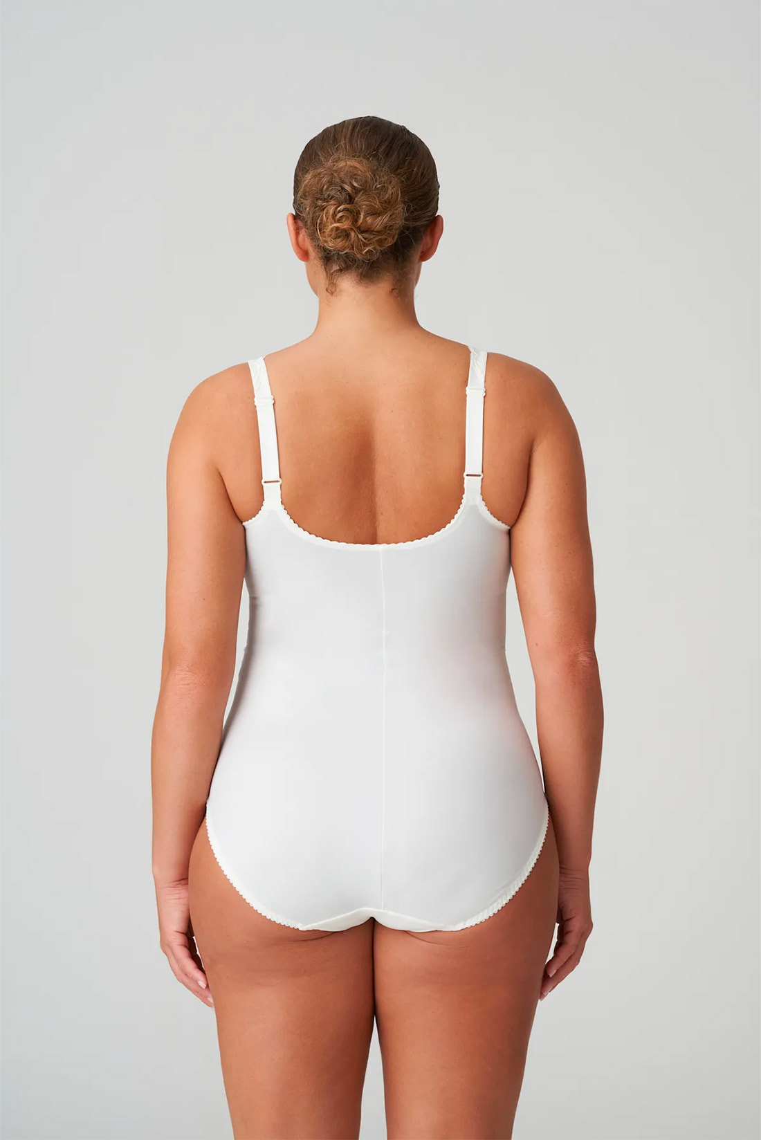 Body bianco contenitivo Madison PrimaDonna - immagine 4