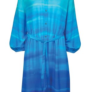 Caftano corto turchese Charmline