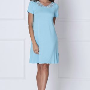 Camicia da notte turchese Abbiati Private Label