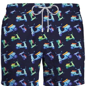 Costume uomo in fantasia scooter Zeybra