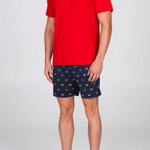 Pigiama corto in fantasia cassette Saluzzo Julipet