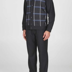 Pigiama da Uomo Julipet Novate – Apertura Totale Caldo