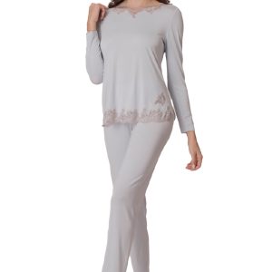 Pigiama in Modal con Pizzo – Abbiati Private Label