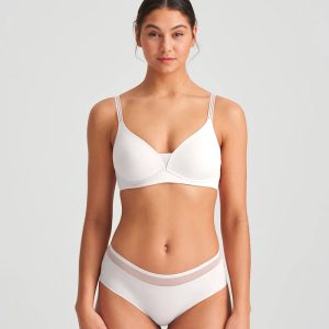 Reggiseno a triangolo bianco Louie Marie Jo