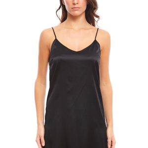 Sottoveste in seta nera Oscalito