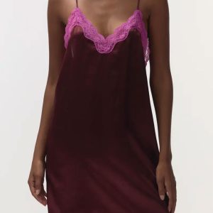 LOVE Stories Willow Abito Sottoveste Burgundy