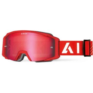 Occhiali Maschera Moto Cross Airoh BLAST XR1 Red Matt