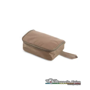 Beauty Case Openland Compatto Coyote Tan, Nylon Impermeabile, chiuso 26x26x8 cm
