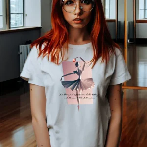 T-Shirt Dance Paper Cipria