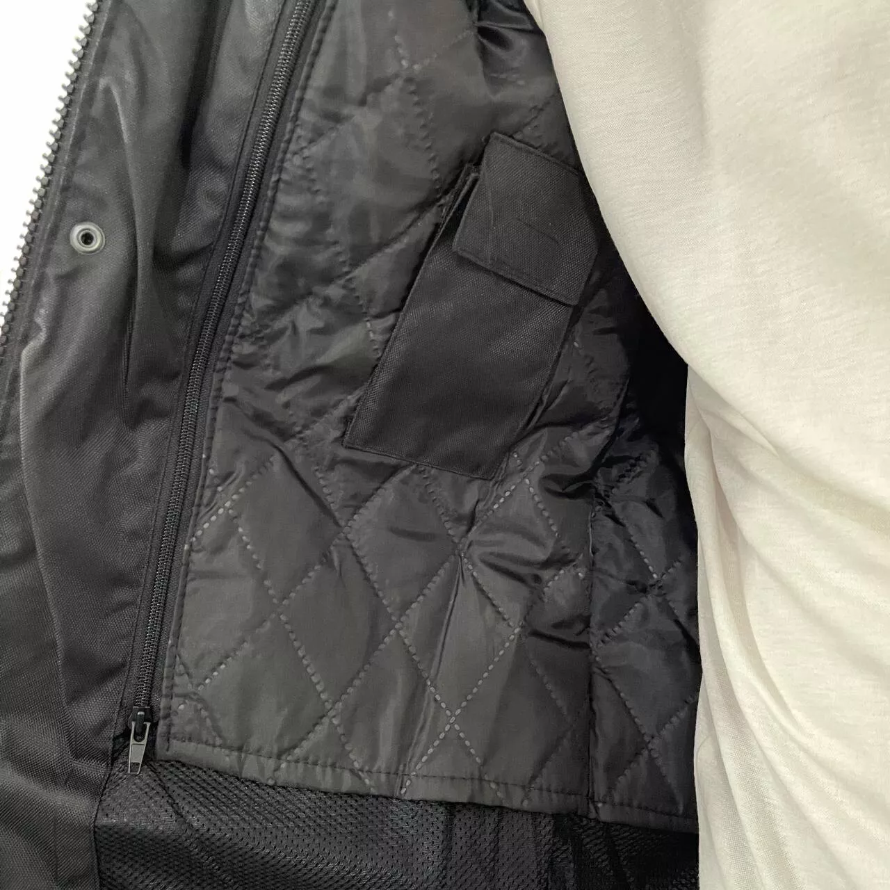 Giubbotto giacca moto waterproof protezioni SUZUKI BURGMAN - immagine 3