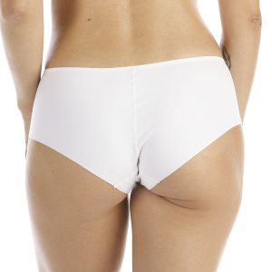 Culotte in cotone elasticizzato taglio vivo