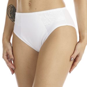 Slip Guainetta contenitiva in microfibra e pizzo