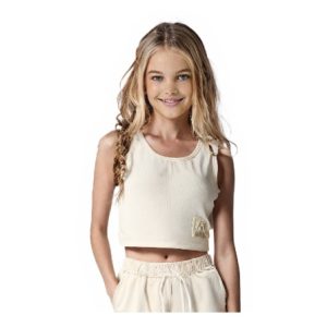 Top bambina DZ25S013