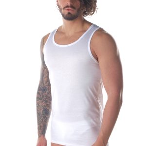 Canottiera in puro cotone Filo di Scozia