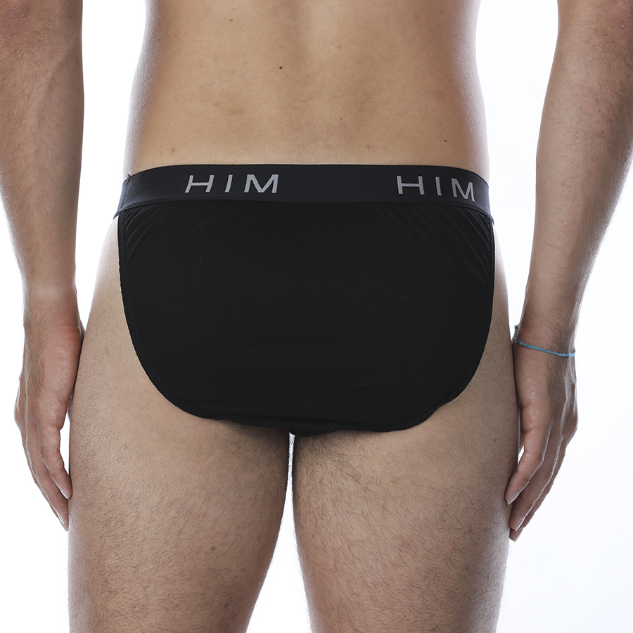 Tanga in puro cotone con elastico esterno - immagine 4